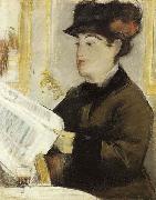 Edouard Manet Femme lisant France oil painting artist